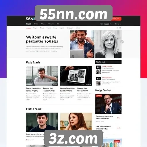 Avaliação de design e interface do 55nn.com